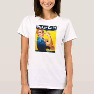 Rosieリベッター私達は第二次世界大戦それをしてもいいです Tシャツ