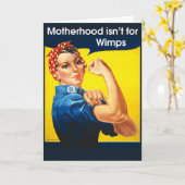 Rosieリベッター カード (黄色い花)