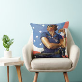 "Rosieリベッター" クッション (椅子)