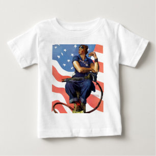 Rosieリベッター ベビーTシャツ