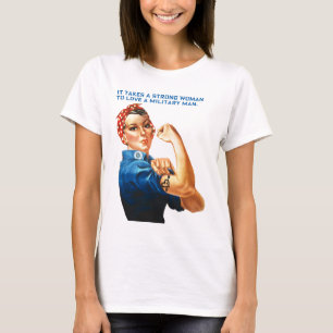 ROSIEリベッター- "取ります強い女性"を Tシャツ