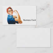 Rosieリベッター 名刺 (正面/裏面)