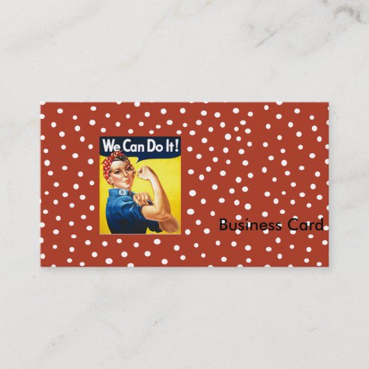 Rosieリベッター 名刺 (正面)