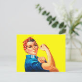 Rosieリベッター-私達はそれをの文化的なアイコンしてもいいです ポストカード (スタンド正面)