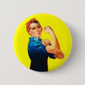 Rosieリベッター-私達はそれをの文化的なアイコンしてもいいです 缶バッジ (正面)