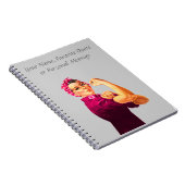 Rosieリベッター-蟹座のピンク ノートブック (右側)