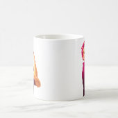 Rosieリベッター-蟹座のピンク モーフィングマグカップ (中央)