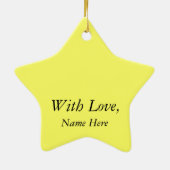 RosieリベッターWWIIポスター セラミックオーナメント (裏面)