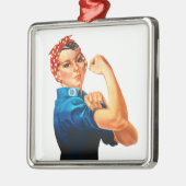 RosieリベッターWWIIポスター メタルオーナメント (左)