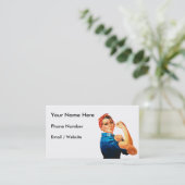 RosieリベッターWWIIポスター 名刺 (スタンド正面)