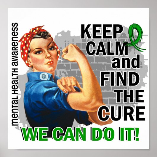 Rosie 保 Calm Mental Health.png ポスター (正面)