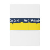 Rosie Graphic Bubbleを実行できる 招待状ベリーバンド (裏面例)