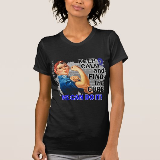 Rosie Keep Calm CFS.png Tシャツ (正面)
