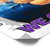 Rosie Keep Calm Cystic Fibrosis.png ポスター (角)