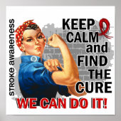Rosie Keep Calm Stroke.png ポスター (正面)