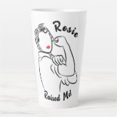 Rosie Raised Decade - Canvas Print カフェラテマグ (正面)