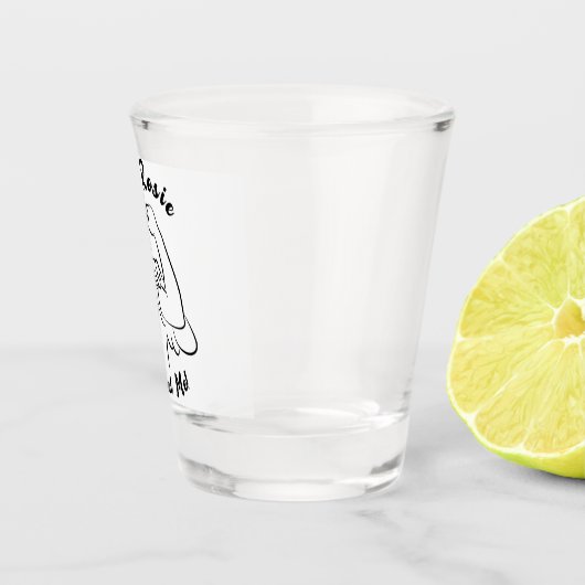 Rosie Raised Decade - Canvas Print ショットグラス (右)