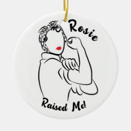Rosie Raised Decade - Canvas Print セラミックオーナメント