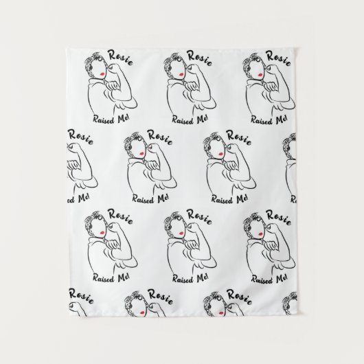 Rosie Raised Decade - Canvas Print タペストリー (正面)