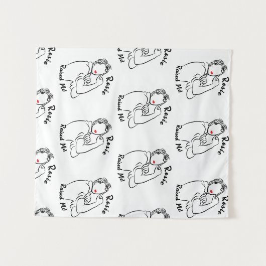 Rosie Raised Decade - Canvas Print タペストリー (正面(横))