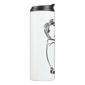 Rosie Raised Decade - Canvas Print タンブラー (回転左)