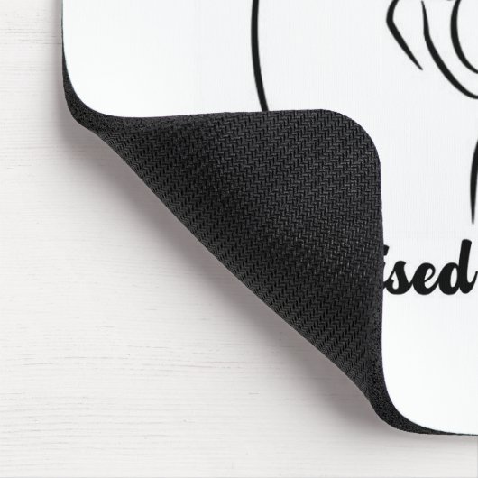 Rosie Raised Decade - Canvas Print マウスパッド (コーナー)