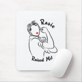 Rosie Raised Decade - Canvas Print マウスパッド (マウス)