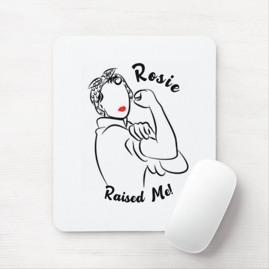 Rosie Raised Decade - Canvas Print マウスパッド (マウス)
