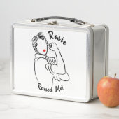 Rosie Raised Decade - Canvas Print メタルランチボックス (インサイチュ)