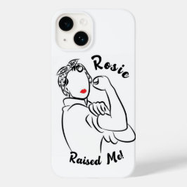 Rosie Raised Decade - Canvas Print Case-Mate iPhone 14ケース