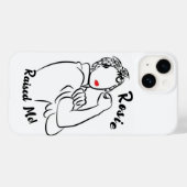 Rosie Raised Decade - Canvas Print Case-Mate iPhoneケース (裏面 (横))