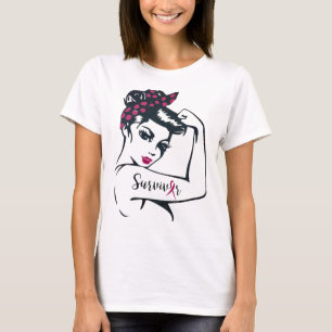 Rosie Riveter乳がん生存者はそれを治すことができる Tシャツ