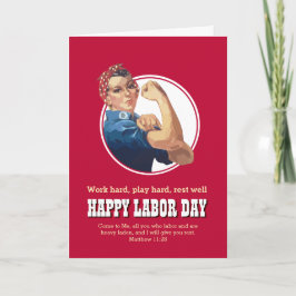 ROSIE RIVETER LABOR DAY シーズンカード