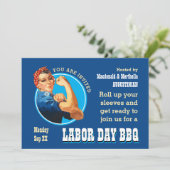 Rosie Riveter LABOR DAY BBQ 招待状 (スタンド正面)