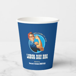 Rosie Riveter LABOR DAY BBQ 紙コップ