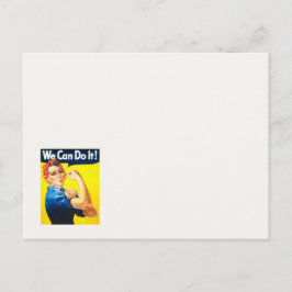 Rosie Riveter VOTE！ポストカード ポストカード