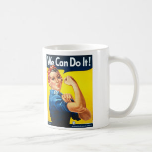 Rosie Riviter コーヒーマグカップ