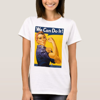 Rosie the Riveter我々はそれを行うことができるヴィンテージ Tシャツ