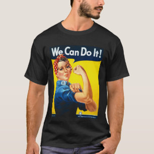 Rosie the Riveter我々はそれを行うことができるヴィンテージ Tシャツ