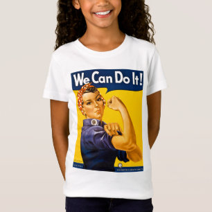 Rosie the Riveter私たちはそれを行うことができるヴィンテージTシャツ Tシャツ