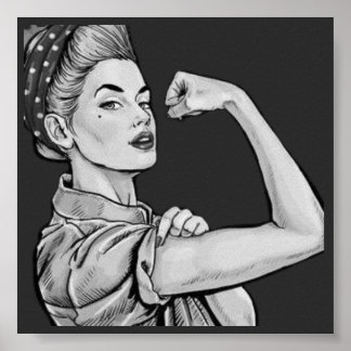 rosie the riveter ポスター