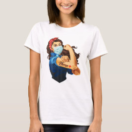 Rosie The Riveter – 女性ナースTシャツ Tシャツ