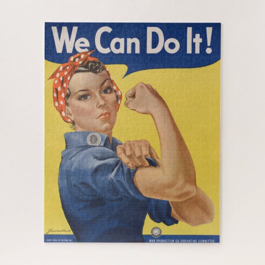 Rosie the Riveter：強い女性の女性のエンパワーメント ジグソーパズル (縦)