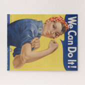 Rosie the Riveter：強い女性の女性のエンパワーメント ジグソーパズル (横)