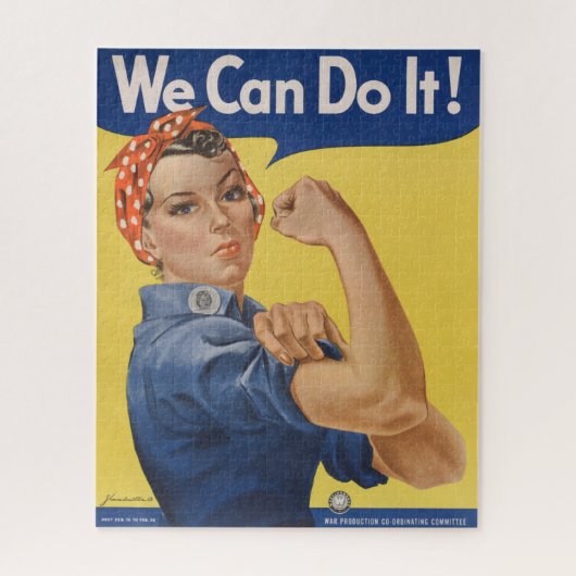 Rosie the Riveter:強い女性の女性のエンパワーメント ジグソーパズル (縦)