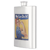 Rosie the Riveter：強い女性の女性のエンパワーメント フラスク (左)