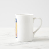 Rosie the Riveter：強い女性の女性のエンパワーメント ボーンチャイナマグカップ (右)