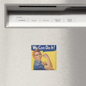 Rosie the Riveter：強い女性の女性のエンパワーメント マグネット (インサイチュ (食洗機))
