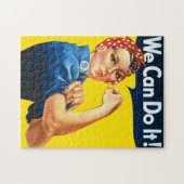 Rosie the Riveter （象徴的なアートワーク） (私たちはそれを行うことができる！ ジグソーパズル (横)
