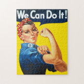 Rosie the Riveter （象徴的なアートワーク） (私たちはそれを行うことができる！ ジグソーパズル (縦)